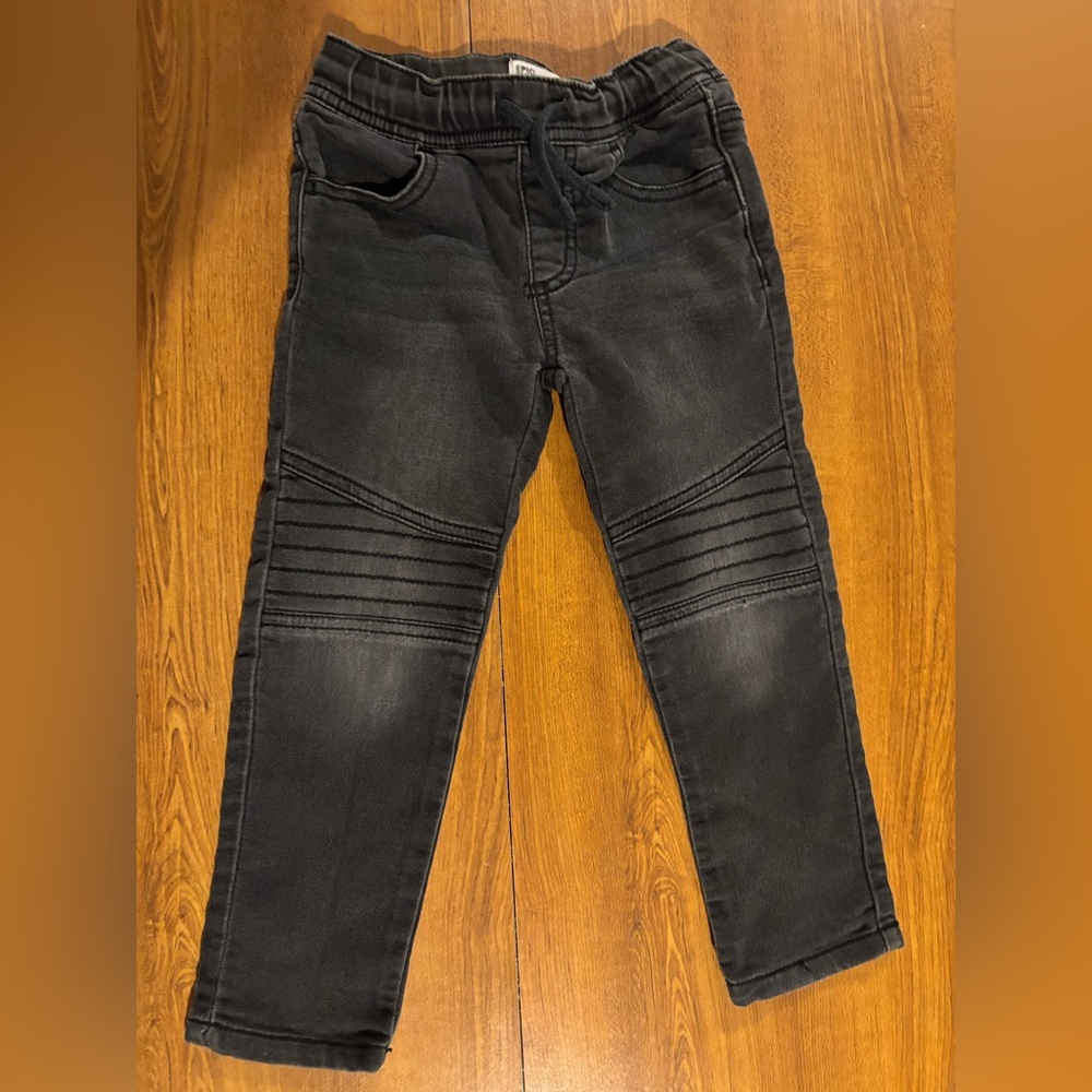 Boys Dark Gray Skinny Jeans